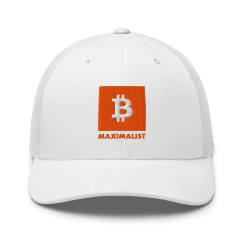 Bitcoin Maximalist Trucker Cap