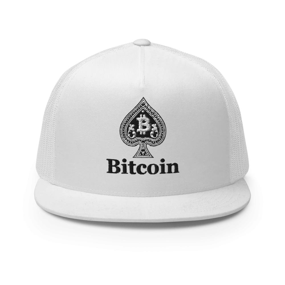 Bitcoin Spade Trucker Cap - Image 3