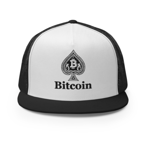 Bitcoin Spade Trucker Cap