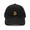 Bitcoin Vintage Corduroy Cap