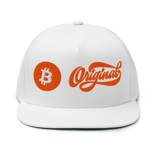 Bitcoin: ₿ Original Snapback Hat