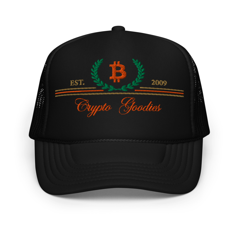 Crypto Goodies x Bitcoin Foam Trucker Hat