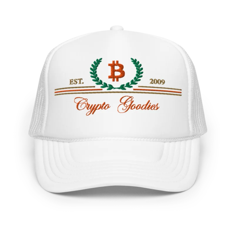 Crypto Goodies x Bitcoin Foam Trucker Hat