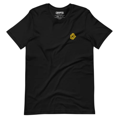 DigitalesGold Embroidery Logo T-Shirt