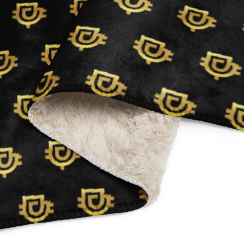 DigitalesGold Sherpa Blanket