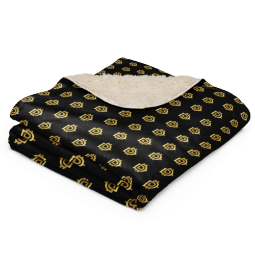 DigitalesGold Sherpa Blanket