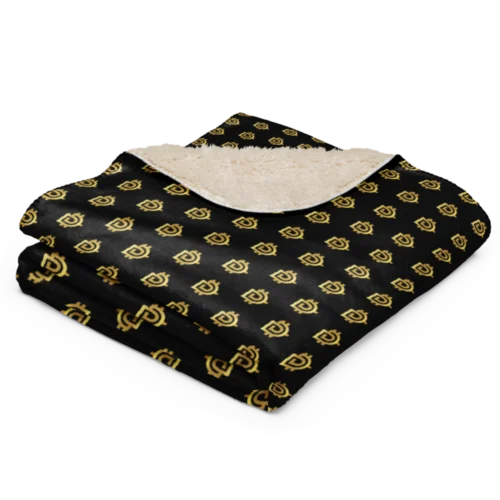 DigitalesGold Sherpa Blanket