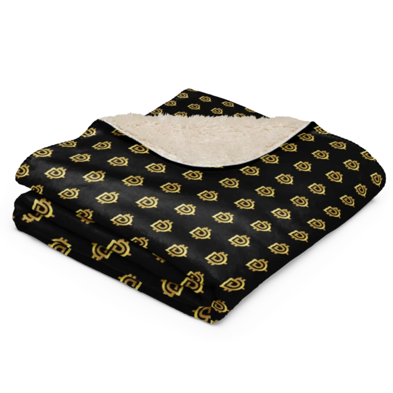 DigitalesGold Sherpa Blanket