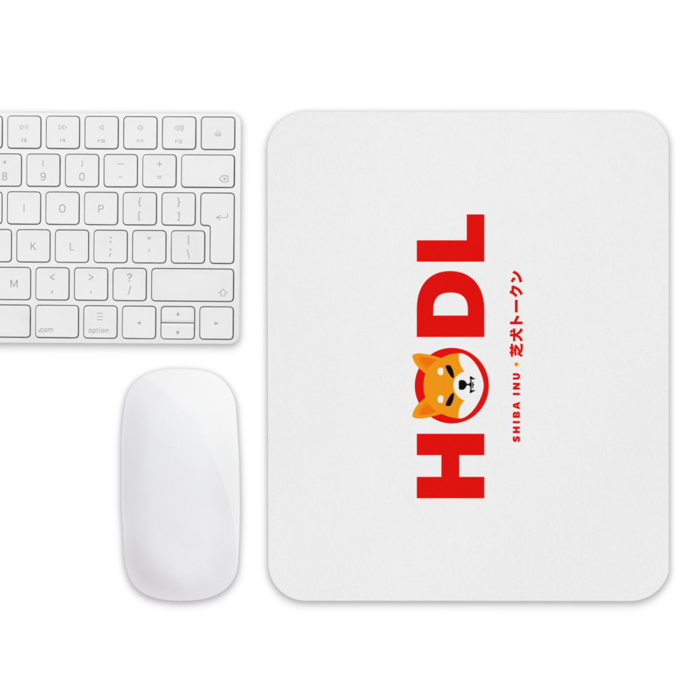 HODL Shiba Inu Mouse Pad