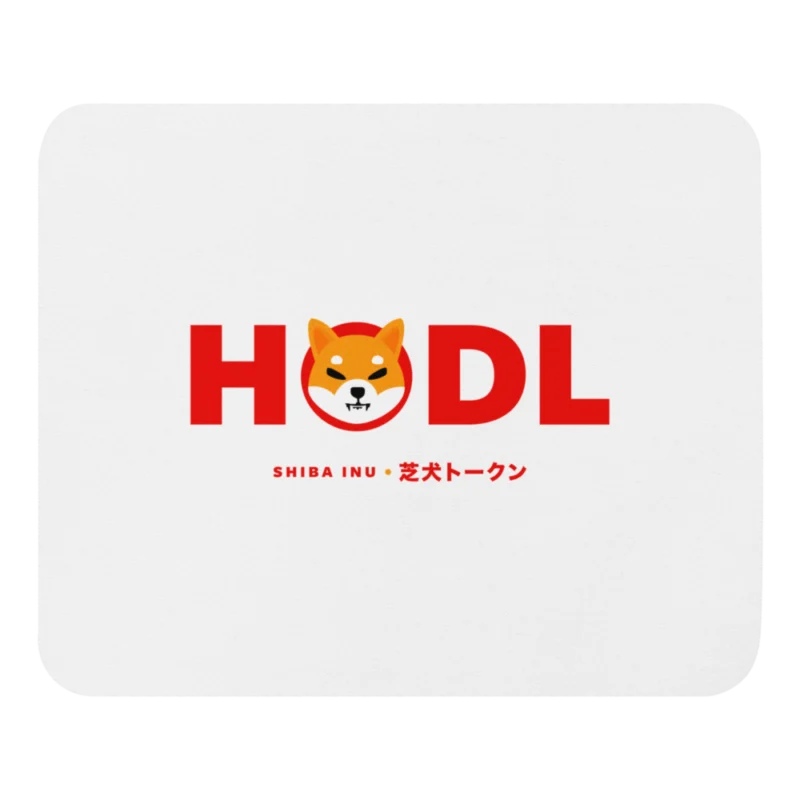 HODL Shiba Inu Mouse Pad