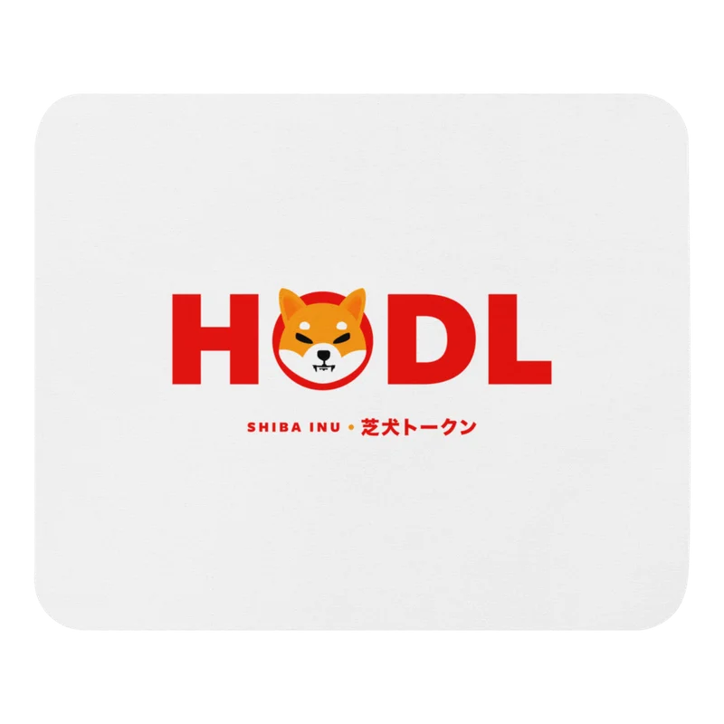 HODL Shiba Inu Mouse Pad