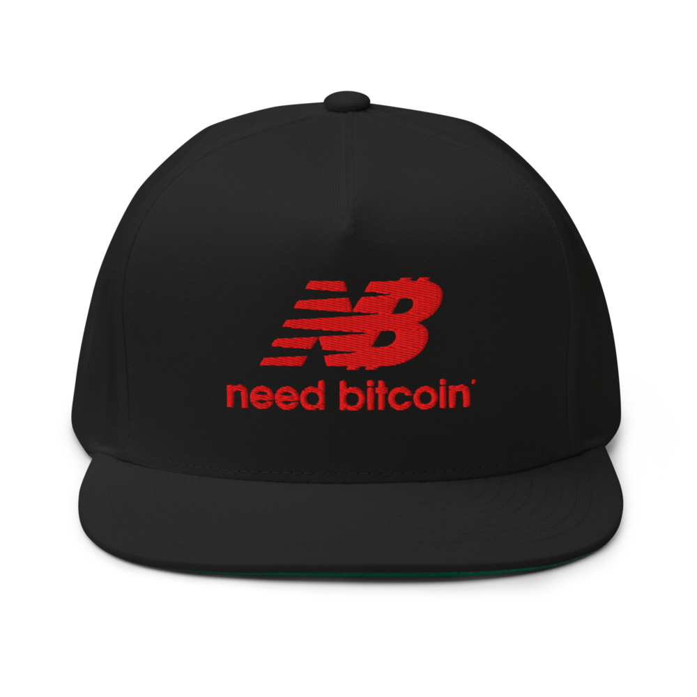 Need Bitcoin Snapback Hat