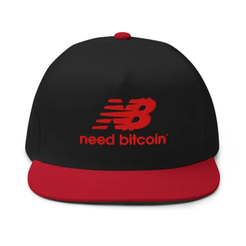 Need Bitcoin Snapback Hat