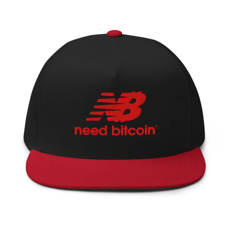 Need Bitcoin Snapback Hat