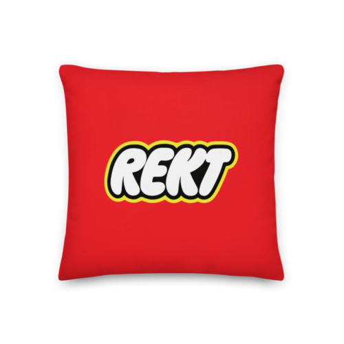 REKT Premium Pillow
