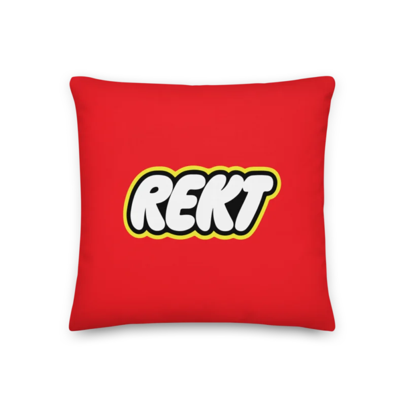 REKT Premium Pillow