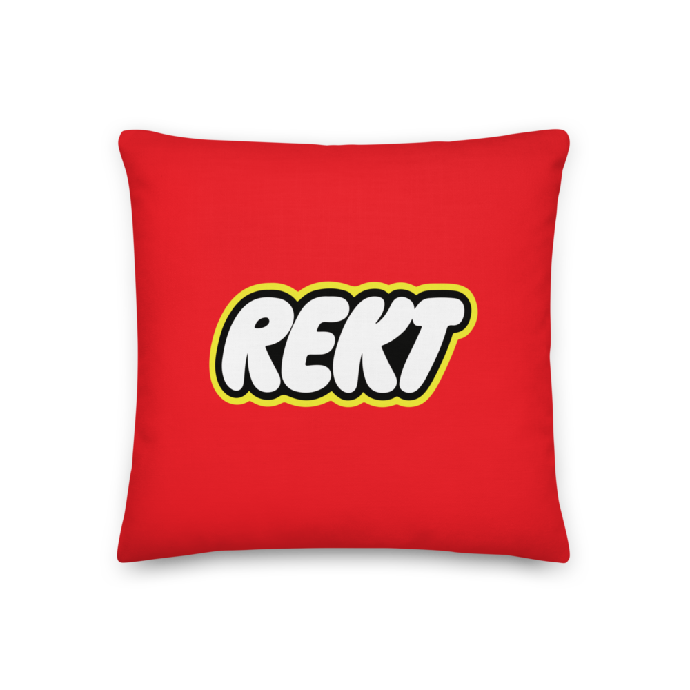 REKT Premium Pillow