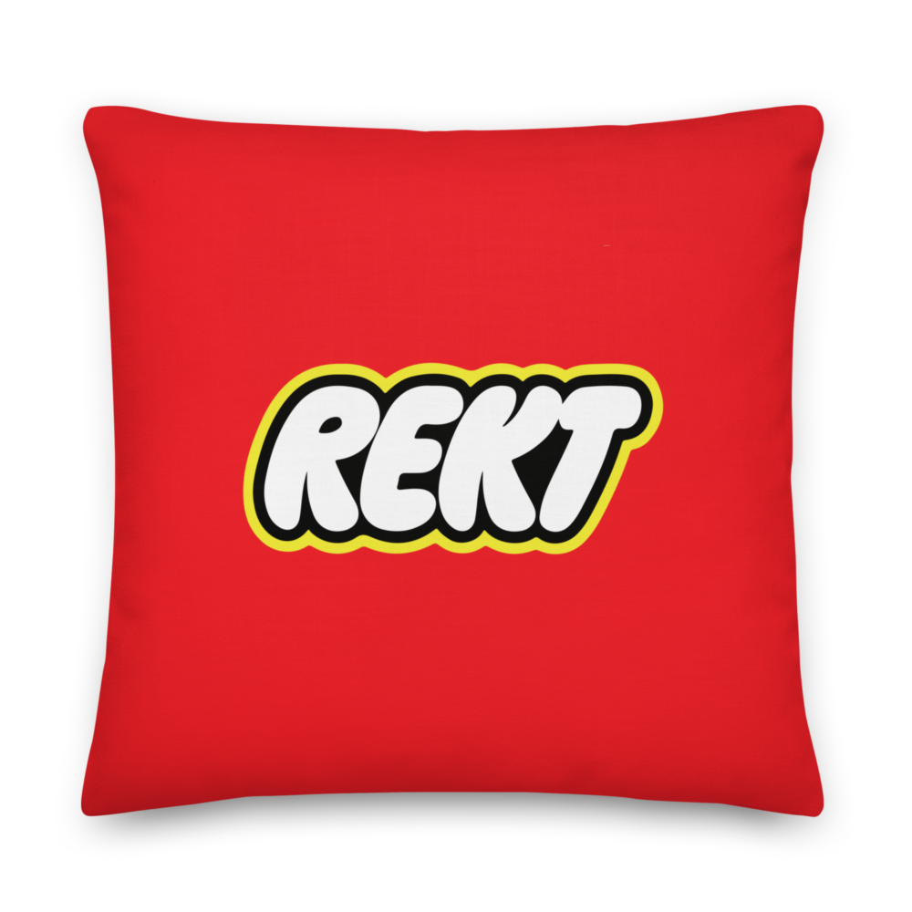 REKT Premium Pillow