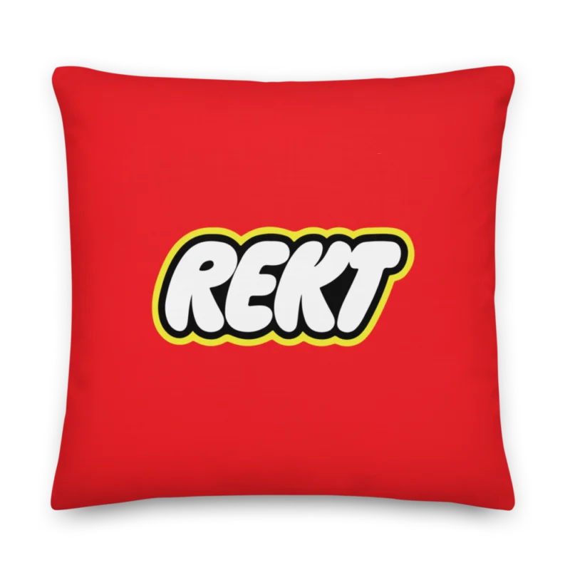REKT Premium Pillow