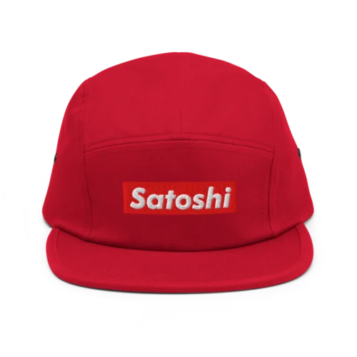 Satoshi Five Panel Cap