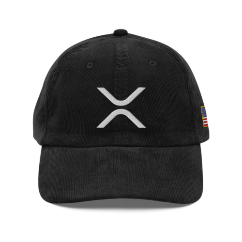 XRP: USA Vintage Corduroy Cap