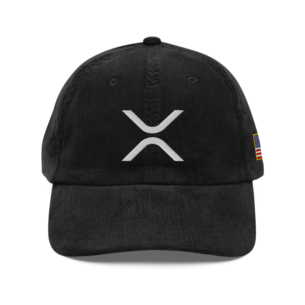 XRP: USA Vintage Corduroy Cap