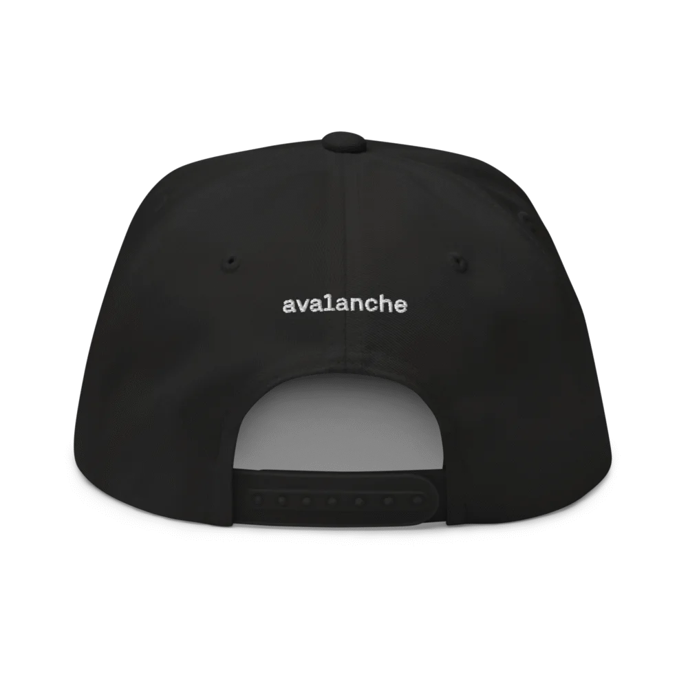 Avalanche AVAX Snapback Hat - Image 4