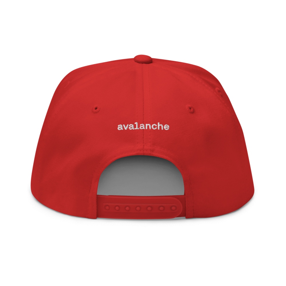 Avalanche Avax Snapback Hat