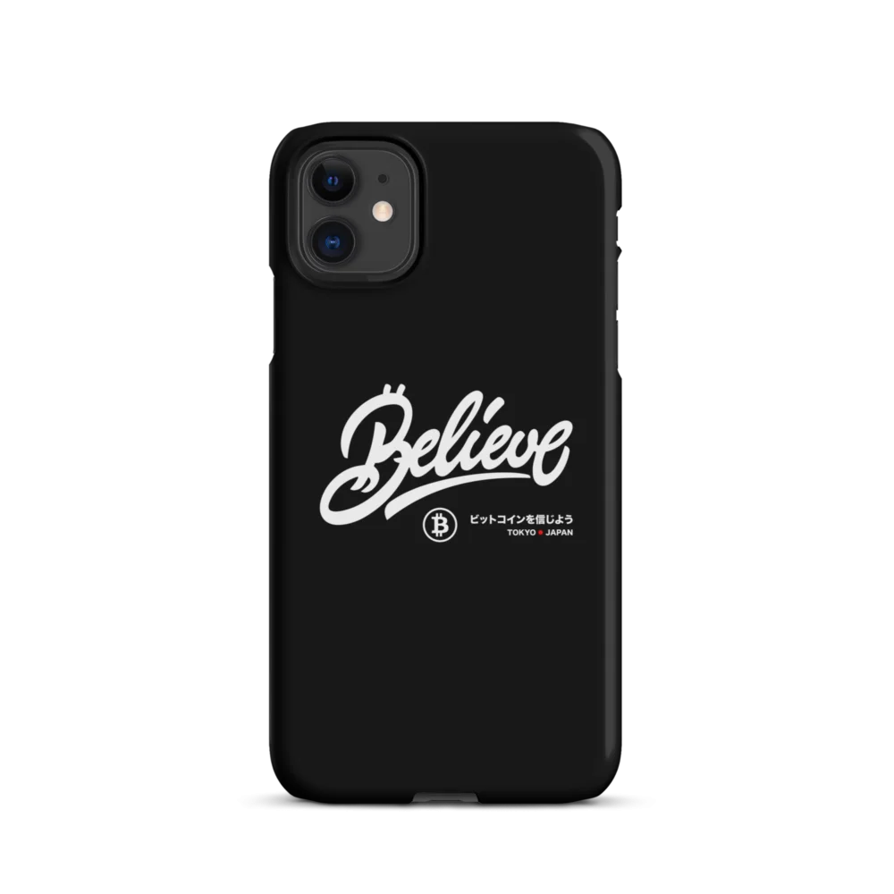 Bitcoin: Believe Snap Case for iPhone®