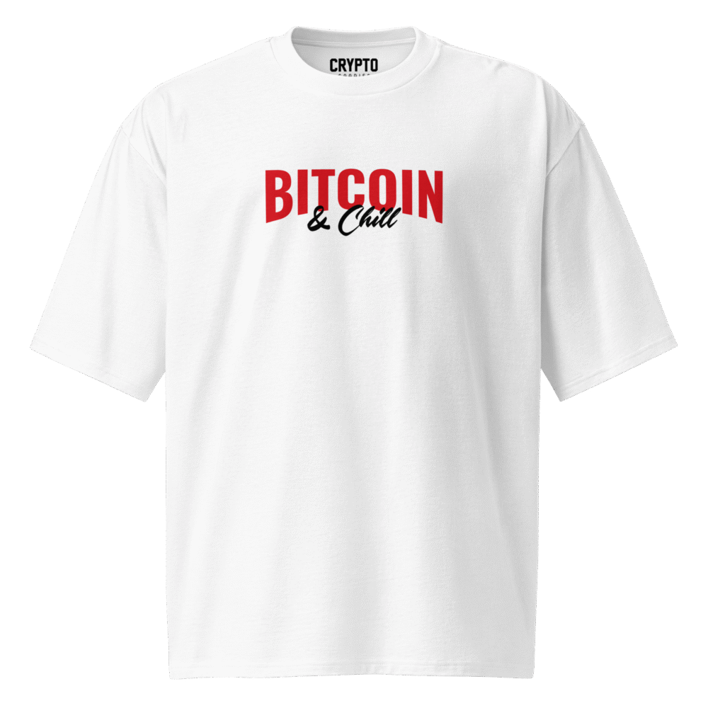 Bitcoin &Amp; Chill Oversized T-Shirt