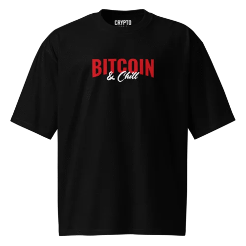Bitcoin & Chill Oversized T-Shirt
