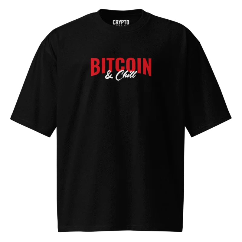 Bitcoin & Chill Oversized T-Shirt