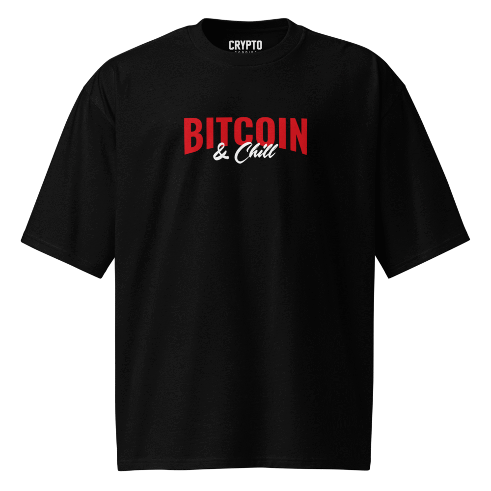 Bitcoin &Amp; Chill Oversized T-Shirt