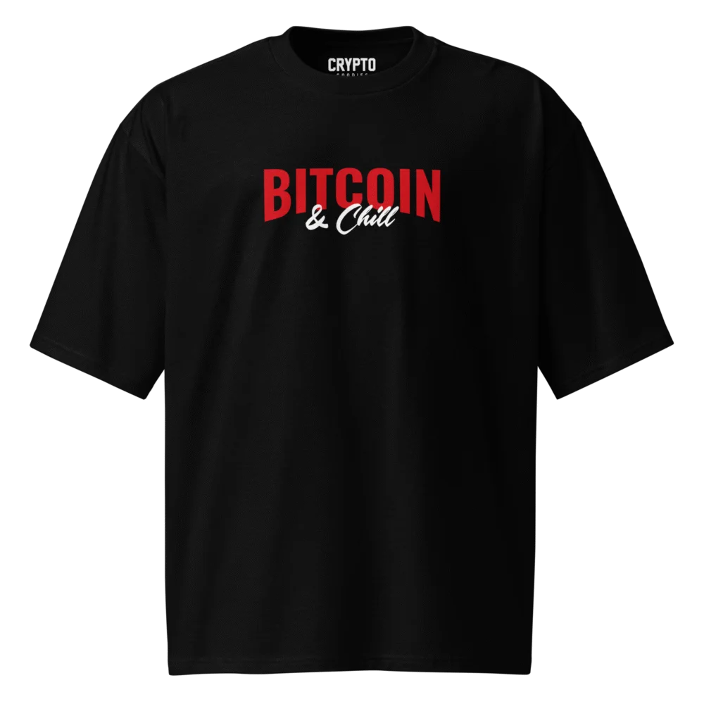 Bitcoin & Chill Oversized T-Shirt