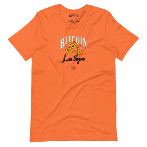 Bitcoin Las Vegas: Life's a Gamble, Buy Bitcoin T-Shirt