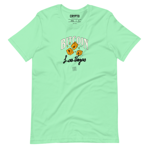 Bitcoin Las Vegas: Life's a Gamble, Buy Bitcoin T-Shirt