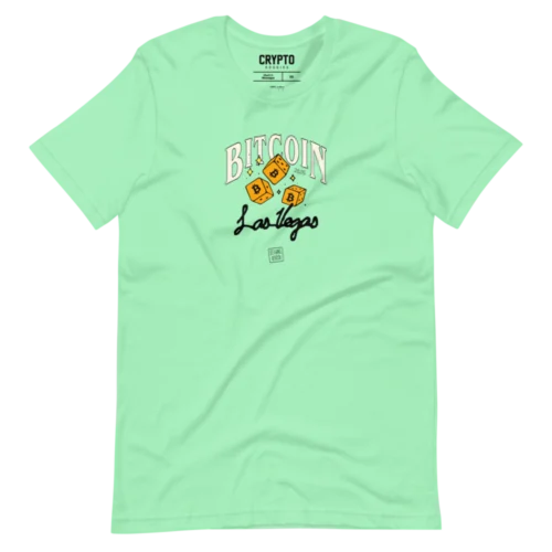 Bitcoin Las Vegas: Life's a Gamble, Buy Bitcoin T-Shirt