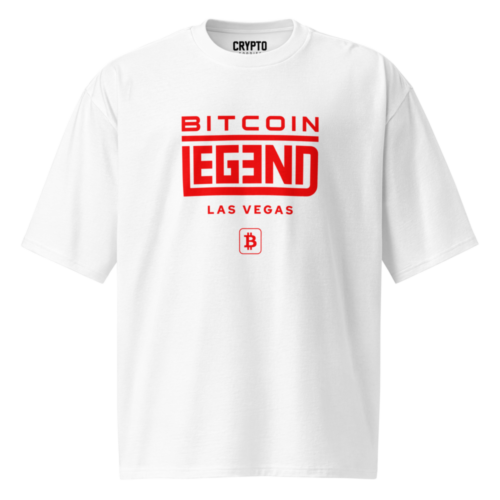 Bitcoin Legend Las Vegas Oversized T-Shirt