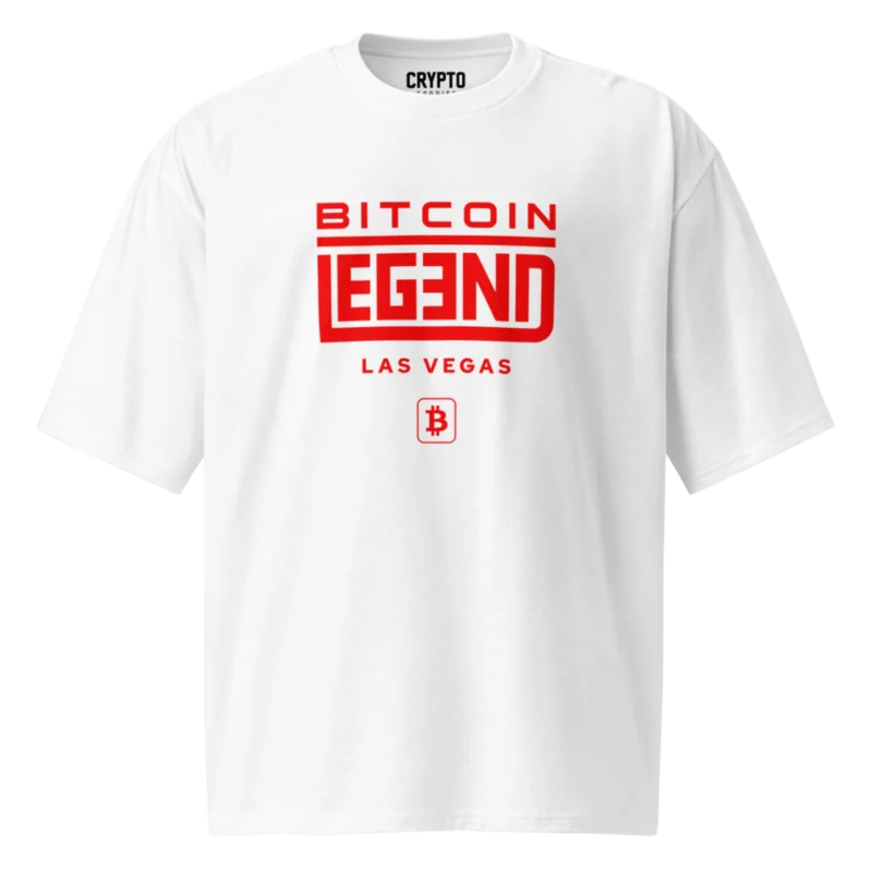 Bitcoin Legend Las Vegas Oversized T-Shirt