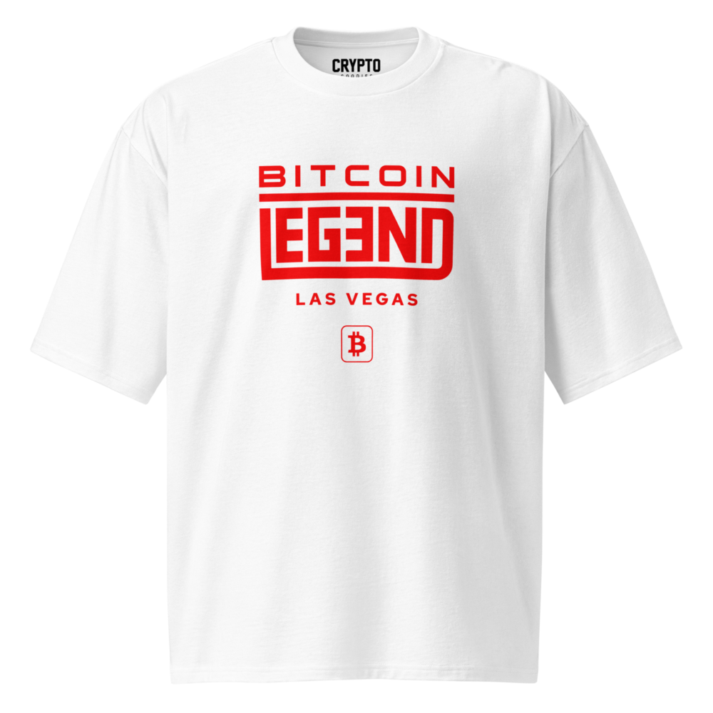 Bitcoin Legend Las Vegas Oversized T-Shirt