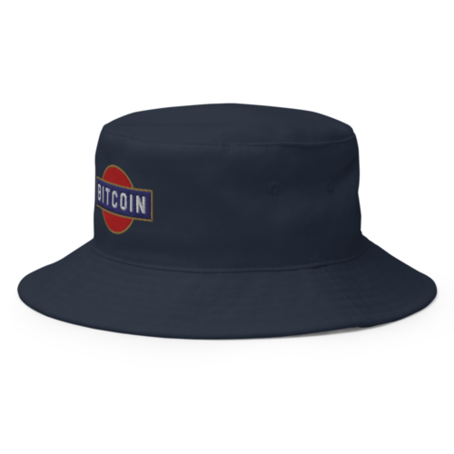 Bitcoin Red Circle Bucket Hat