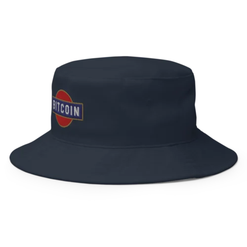 Bitcoin Red Circle Bucket Hat