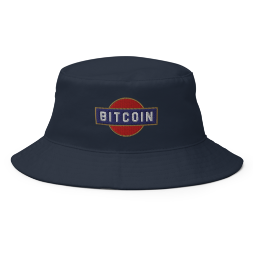 Bitcoin Red Circle Bucket Hat