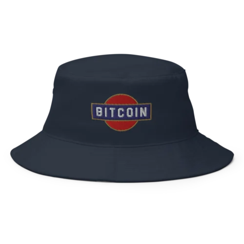 Bitcoin Red Circle Bucket Hat