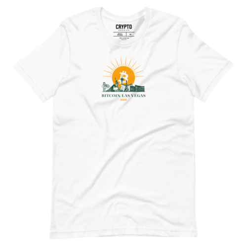 Bitcoin Sunrise in Las Vegas T-Shirt