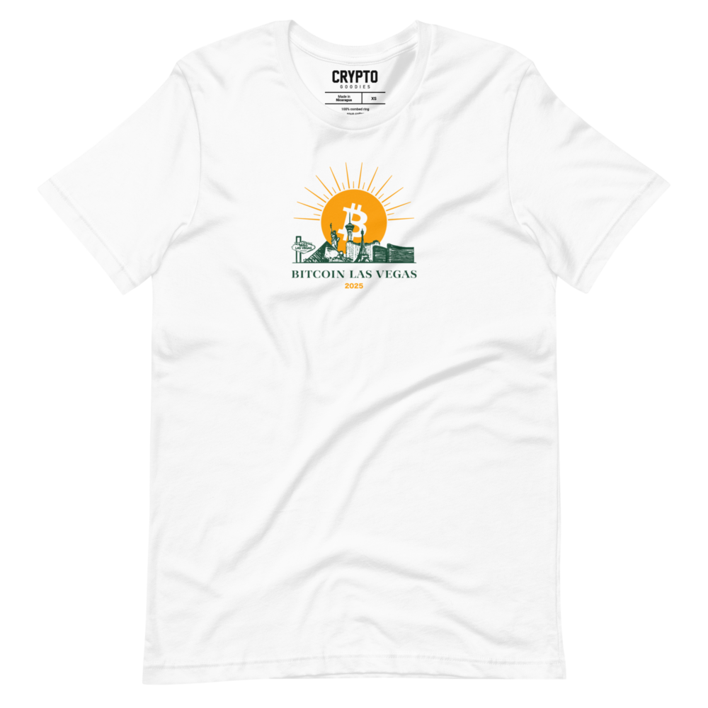 Bitcoin Sunrise in Las Vegas T-Shirt