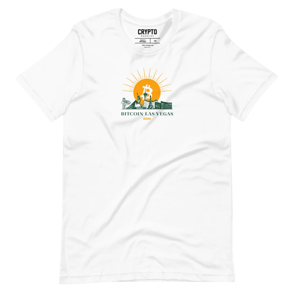 Bitcoin Sunrise in Las Vegas T-Shirt