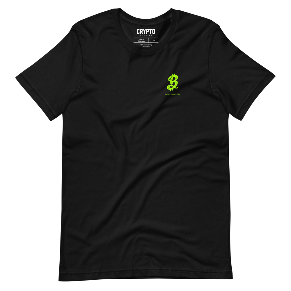 BTC: Pay Me In Bitcoin T-Shirt
