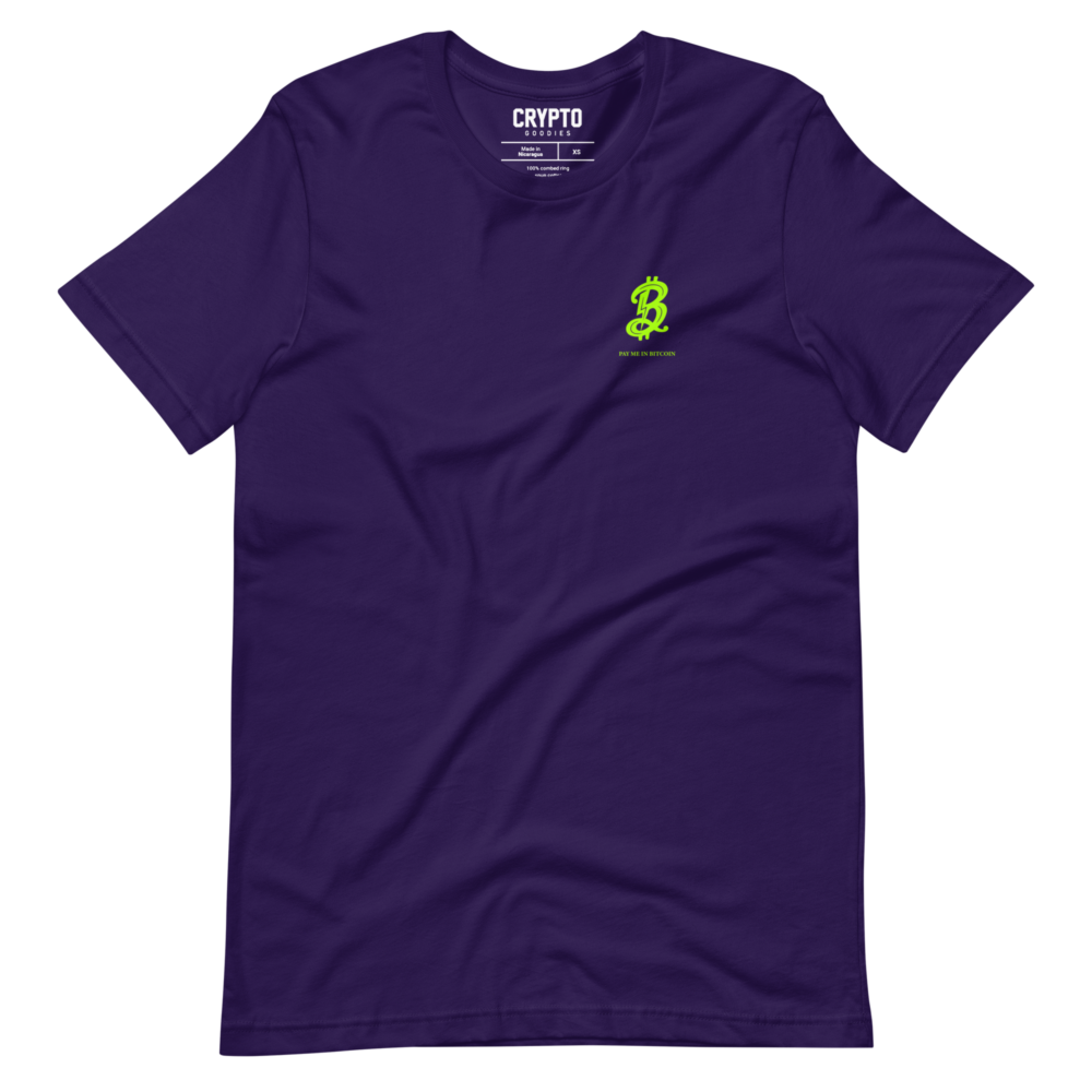 BTC: Pay Me In Bitcoin T-Shirt