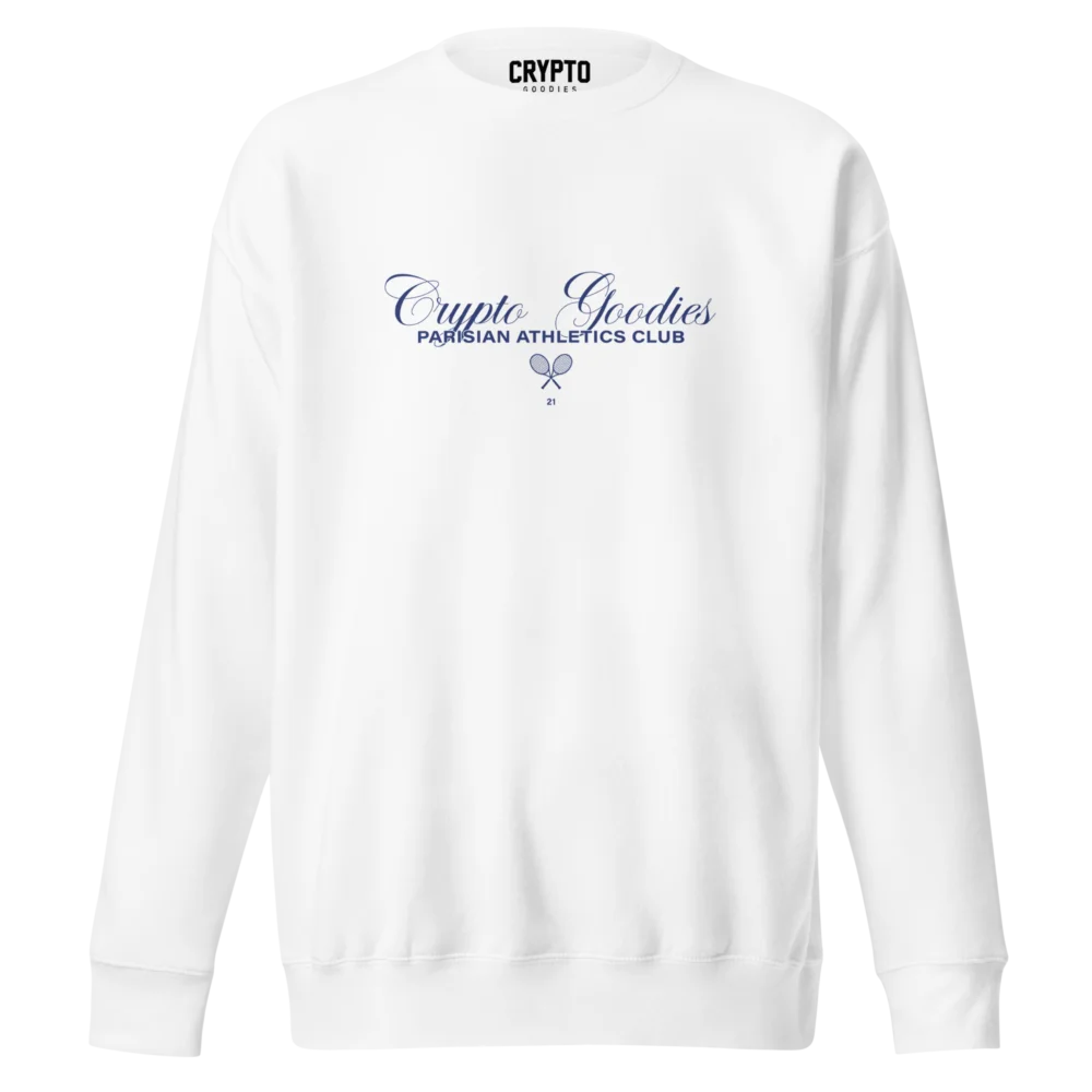 Crypto Goodies Athletics Premium Sweatshirt